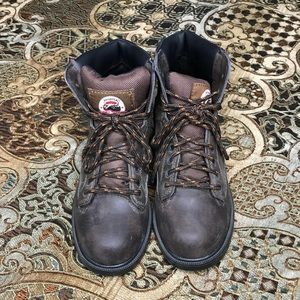 Steel Toe Leather Boots